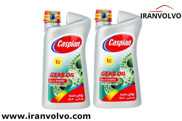 روغن گیربکس خودرو کاسپین مدل GL4 85W90 حجم ۹۵۰ میلی‌ لیتر