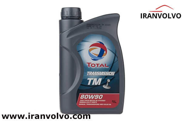 روغن گیربکس خودرو توتال مدل Transmission TM یک لیتری ۸۰W-90